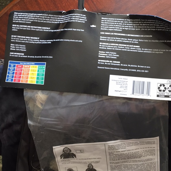 Costume Rotting zombie boy m 8–10–new - Picture 5 of 8